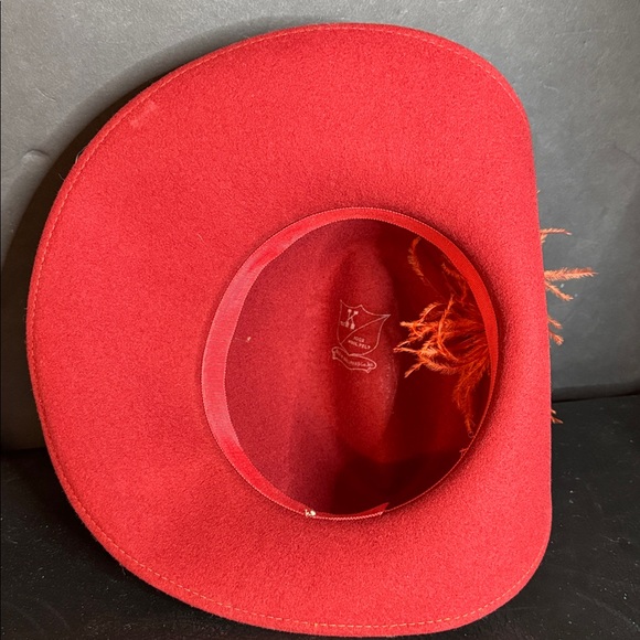 Vintage Bollmam & Company Feather Wool Hat - Picture 12 of 15